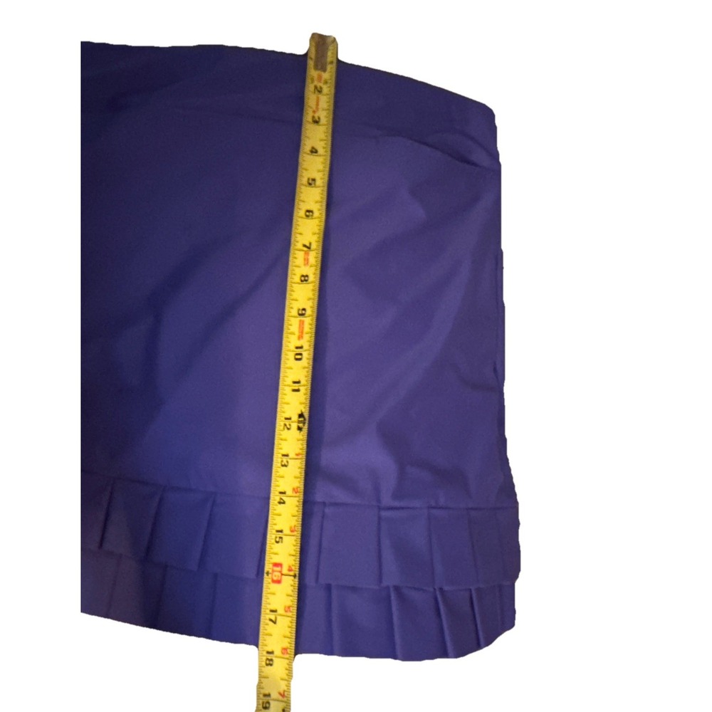 Tzu Tzu Golf Skort Pleated Skirt Pickleball Tennis Periwinkle Women's Sz XL 14 - Picture 10 of 11